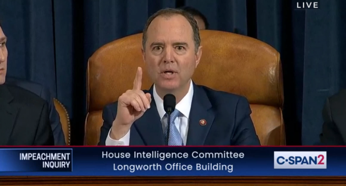Schiff Accuses the President of Witness Tampering…as Schiff Tampers With the Witness!