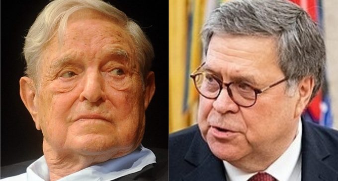 AG Barr Launches Scathing Rebuke Against George Soros