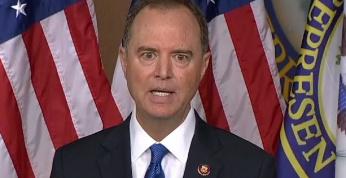 Report: Schiff Leaked Sensitive House Committee Documents to Damage Trump