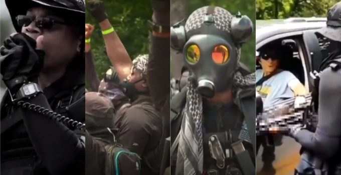 Heavily Armed Black Militants Challenge “White Militia” at Stone Mountain Park