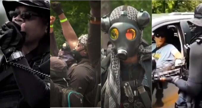 Heavily Armed Black Militants Challenge “White Militia” at Stone Mountain Park