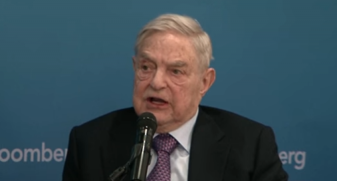 Soros Flashback: ‘Trump Will Disappear In 2020 Or Sooner’