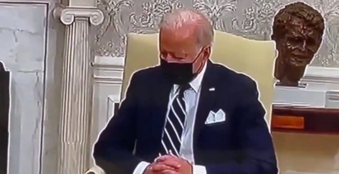 Did Biden Fall Asleep While Meeting With Israeli Prime Minister Naftali Bennett?