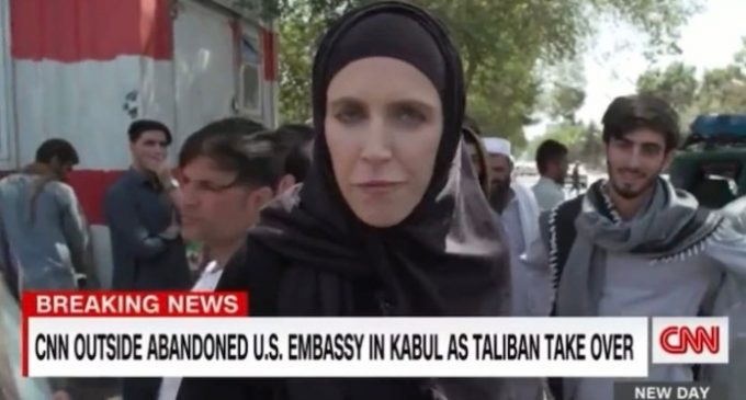 CNN’s Ward: Taliban ‘Chanting ‘Death to America’ but They Seem Friendly at the Same Time. It’s Utterly Bizarre’