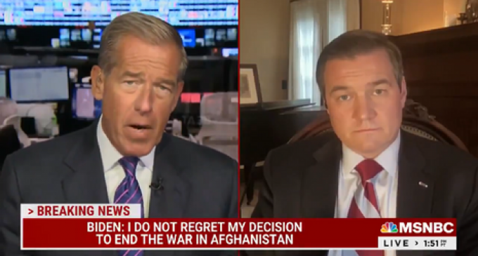 U.S. Army Vet Blasts Brian Williams, Biden’s Remarks on Afghanistan