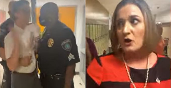 Texas School Board Bars Parents From Attending Meeting, Police Physically Remove Parent