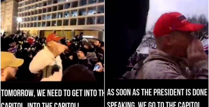 Video Surfaces of Mystery Man Goading Trump Supporters to ‘Enter Capitol’