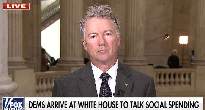Rand Paul: Democrats “Are Going to Go After Ordinary People” With Massive Spending Bill