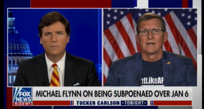 General Flynn: ‘Bannon Indictment Shows Democrats Moving to Complete Takeover’