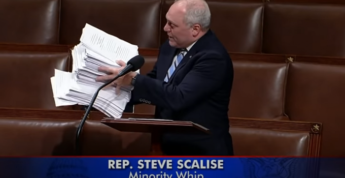 Rep. Scalise Rips Biden’s ‘Build Back Better’ Package: Mass Amnesty for Millions of Illegals,  ‘Army’ of New IRS Agents, Insane Natural Gas Taxes