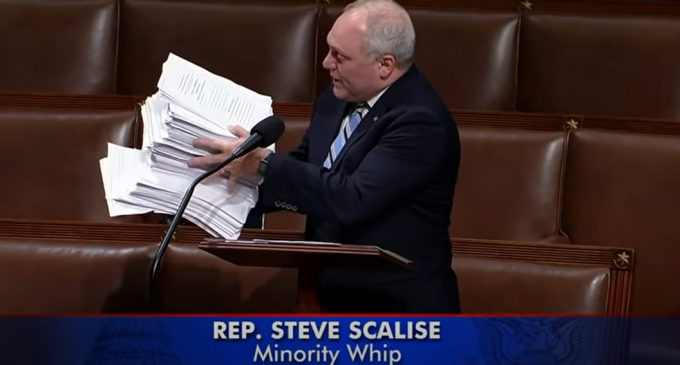 Rep. Scalise Rips Biden’s ‘Build Back Better’ Package: Mass Amnesty for Millions of Illegals,  ‘Army’ of New IRS Agents, Insane Natural Gas Taxes