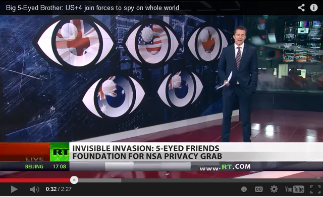 5 Countries Join Forces To Spy On The World