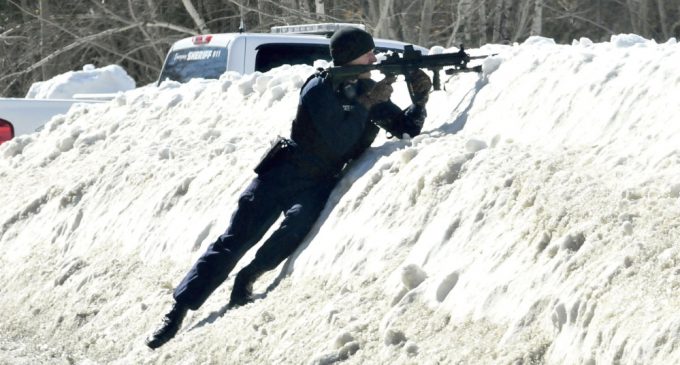 Maine Police Respond In Force To Gun Tattoo