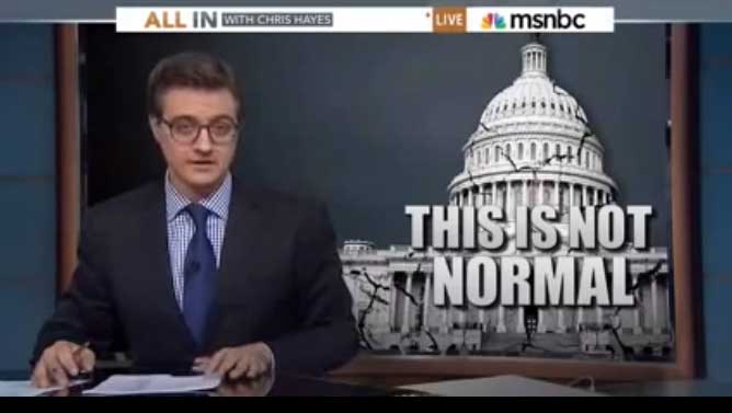 Politicians and massive government can’t be to blame – NBC News host thinks the Constitution Is the problem