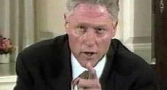 Bill Clinton Was Paranoid of Right Wing Using Internet