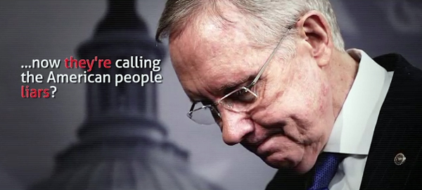 Who Do You Think Is Lying – Millions of Americans or Harry Reid?