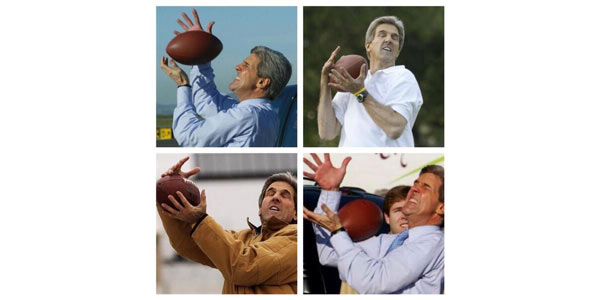 FUMBLE! John Kerry Drops the Ball