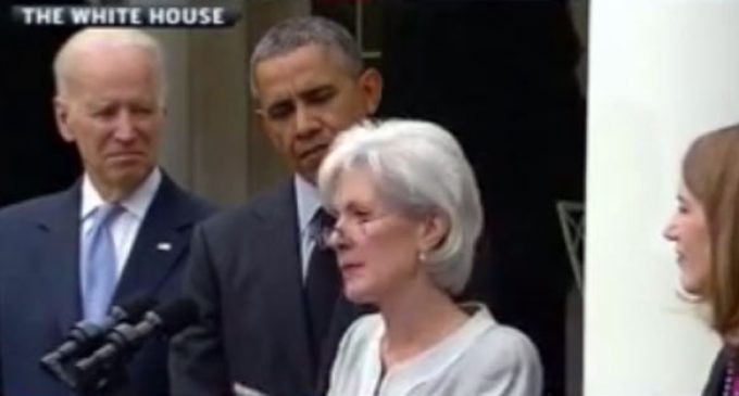 Sebelius Even Bungles Her Own Resignation