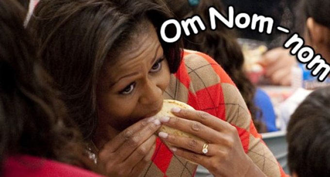 Moochelle: Eat What I Tell You, Not What I Eat (Pizza & Fries)
