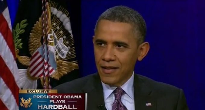 Obama: Media Fabricated IRS Scandal