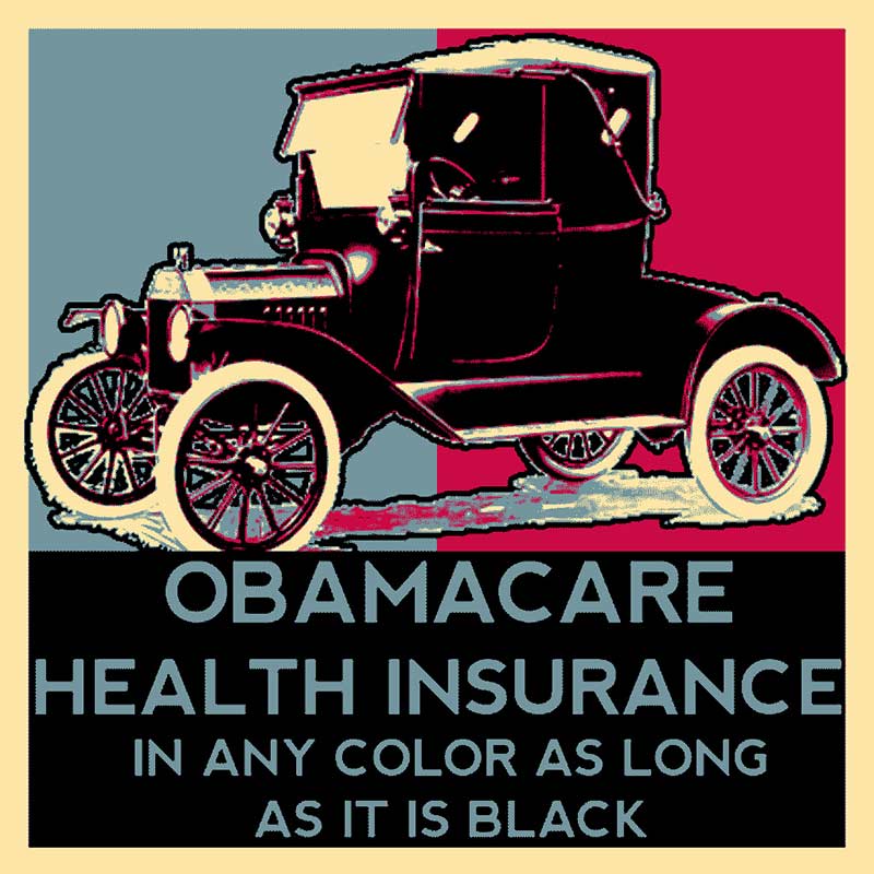 ObamaCare: Health Insurance In Any Color As Long As It Is Black