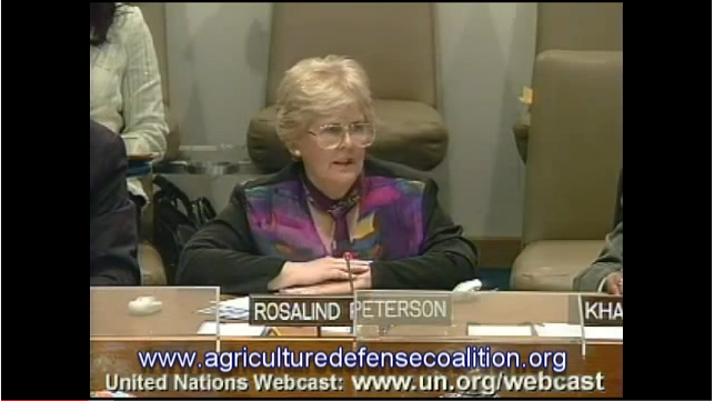 UN Testimony Of Chemtrails Used To Modify Weather