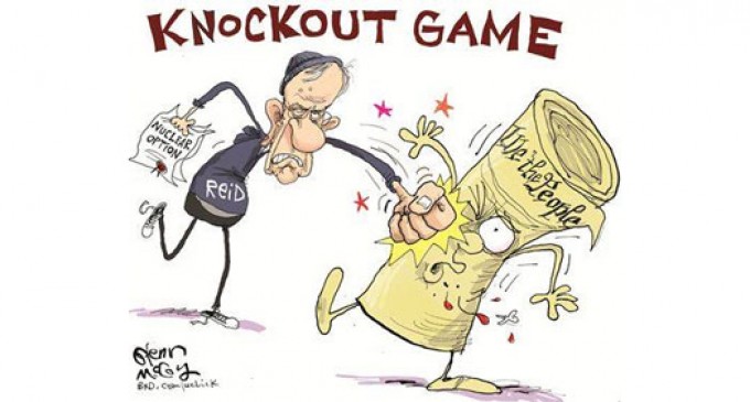 Harry Reid’s Version of the Knockout Game