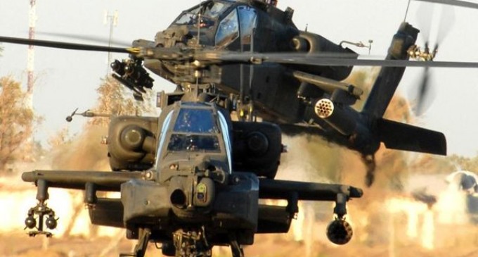 Obama Seizes Apache Attack Helicopters From National Guard