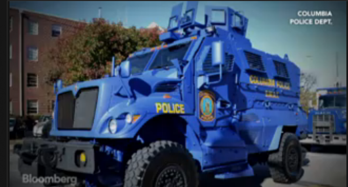 Army Gives 1000s of Armored Trucks To Local Police Departments