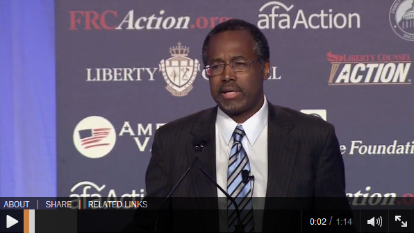 Ben Carson: Obamacare’s purpose is to enslave us all, worse thing to happen to this country since slavery