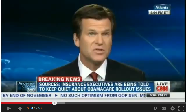 CNN: Obama Admin Silencing Insurance Companies To Not Expose Obamacare Problems