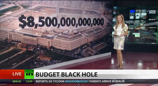 $8.5 Trillion In Unaccounted For DOD Spending