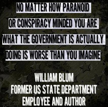 No Matter How Paranoid Or Conspiracy Minded You Are What The Gov’t Is Doing Is Worse Than You Imagine