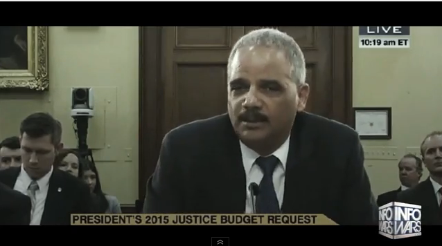 Eric Holder: Guns Owners Should Wear Bracelets To Operate Their Guns