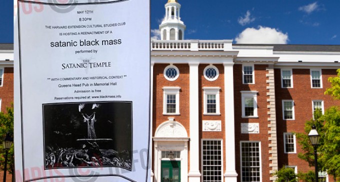 Harvard To Host “Reenactment” of Satanic Black Mass
