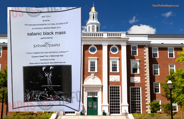 Harvard To Host “Reenactment” of Satanic Black Mass