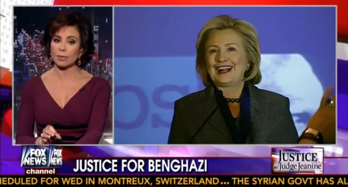 Benghazi: Judge Jeanine Pirro Utterly Destroys Hillary Clinton