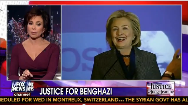 Benghazi: Judge Jeanine Pirro Utterly Destroys Hillary Clinton