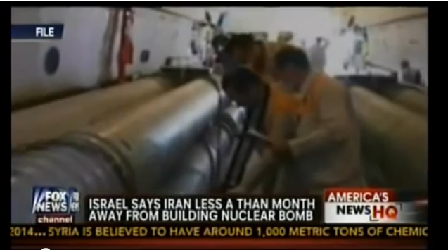 War Drums: Israel Say Iran Is Less Than 1 Month Away From A Bomb