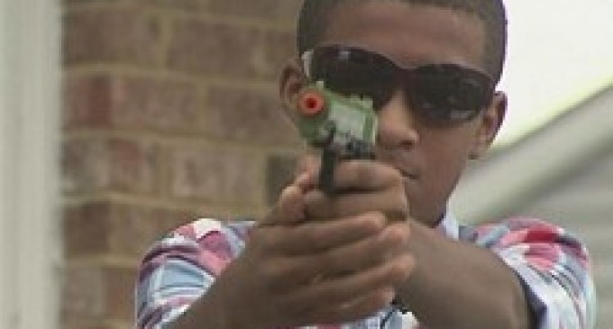 Boys expelled for playing with airsoft guns in their own yard