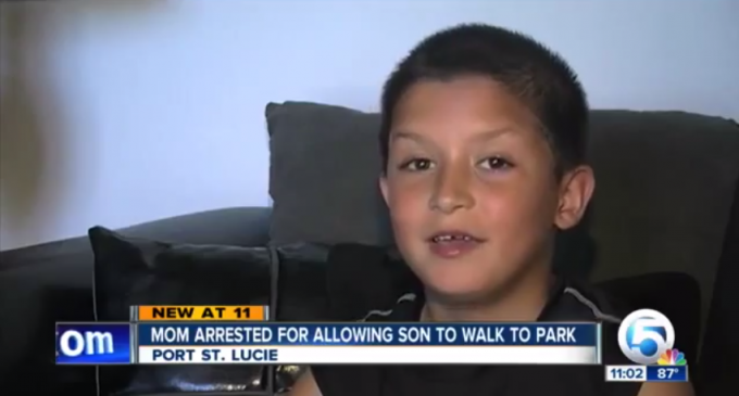 Mom Arrested For Allowing Son To Walk To The Park