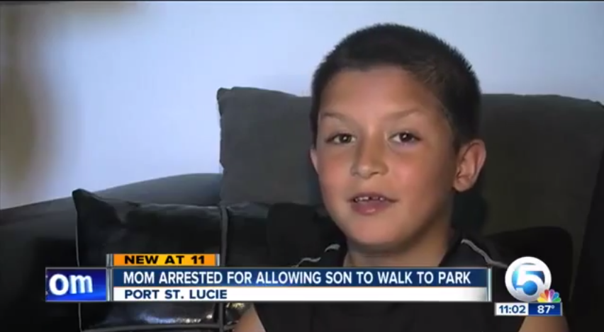 Mom Arrested For Allowing Son To Walk To The Park