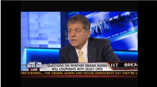 Judge Napolitano: New Benghazi Select Committee Can Subpoena Obama to Testify