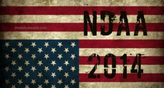 NDAA 2014: Gov’t Fast-Tracks And Expands Unconsitutional Law