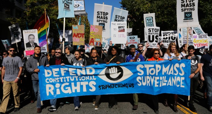 Thousand March On Washington Today In Protest Of NSA Spying