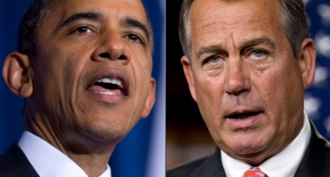 Obama to Boehner: Drop Dead, I want more power