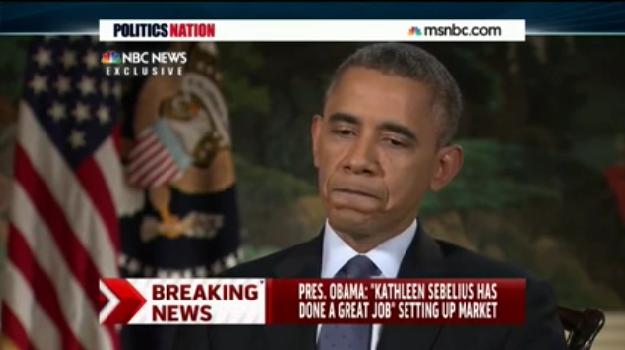 Obama Complains of Personally Being ‘Burned’ by ObamaCare