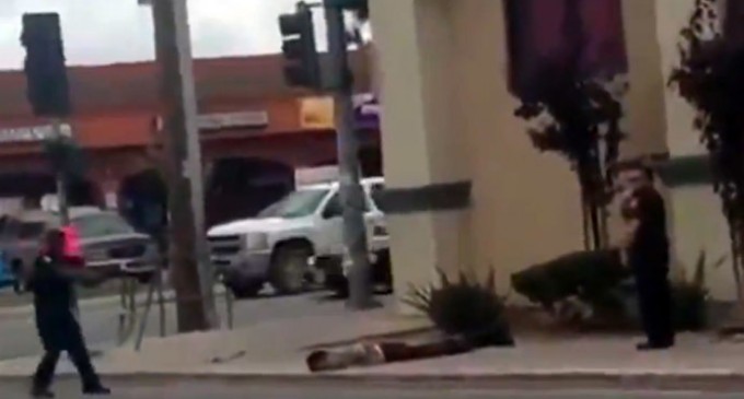 Protest Against Police Execution in CA – One Protestor Dead