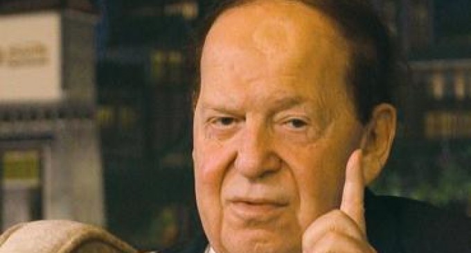 Billionaire Sheldon Adelson: US Should Drop An Atomic Bomb On Iran