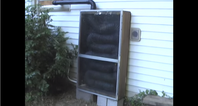 Simple Solar Furnace For Under $50